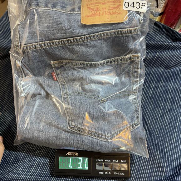 Levi’s 569 Jean Shorts Men 36 Relaxed Fit Denim Carpenter Skater Y2K - Picture 9 of 9